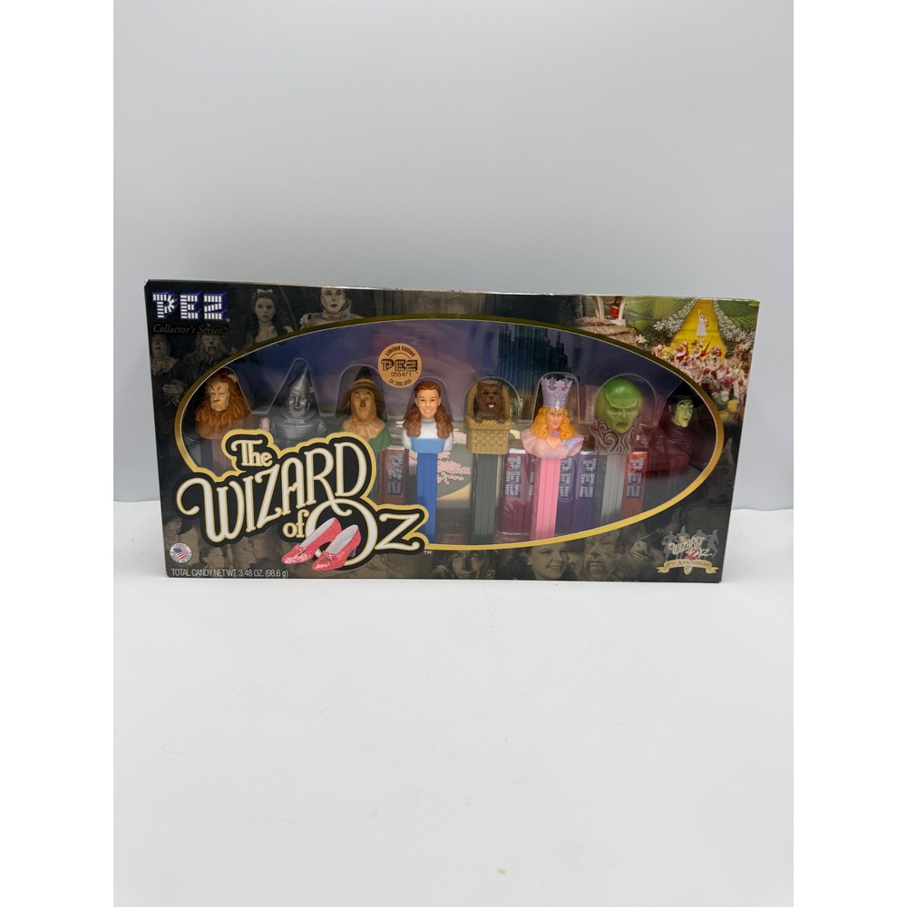 PEZ Wizard of Oz Collector Set Unisex OS Multicolor New 70th Anniversary Limited